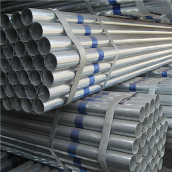 Hollow Structural Round Pre Galvanized Steel Water Pipe