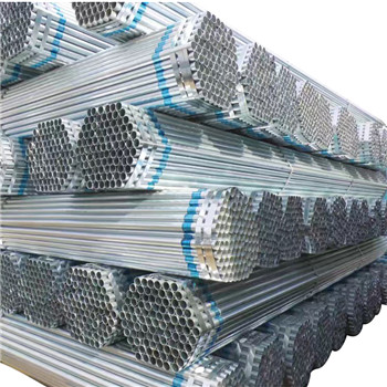 China Pre Galvanized Steel Round Tube for Greenhouse Frame