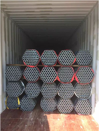 50mm BS1387 Hot Dip Galvanized Mild Steel Round Pipes for Tent Pole